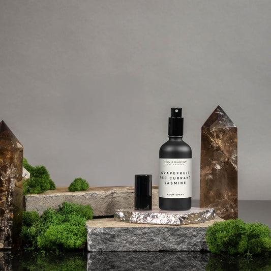 ENVIRONMENT Inspired by 5-Star Hotels MRT Room Spray, 100ml Air Freshener (Grapefruit | Red Currant | Jasmine) Home Fragrance Accessories, Room Perfume, Room Deodorizer, Vegan & Cruelty-Free