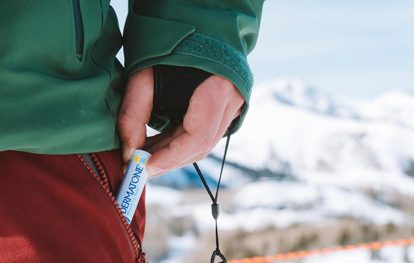 Dermatone Mineral Lip Balm SPF 30 | Moisturizing, Reef Safe, Oxybenzone Free | Jojoba Oil, Avocado Oil, Vitamin E | Zinc Oxide Lip Balm with SPF 30 | 0.15 oz (3-Pack)