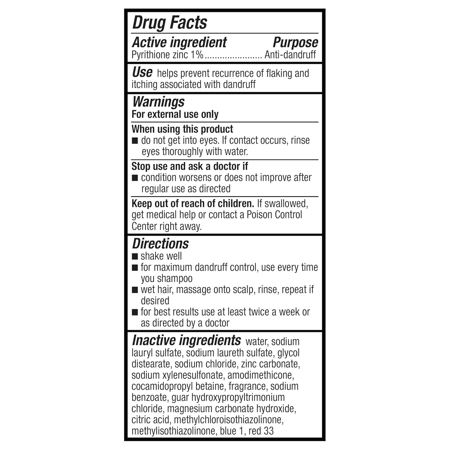 Amazon Basics 2-in-1 Dandruff Shampoo & Conditioner, Gentle and pH Balanced, 14.2 Fluid Ounces, 1-Pack (Previously Solimo)