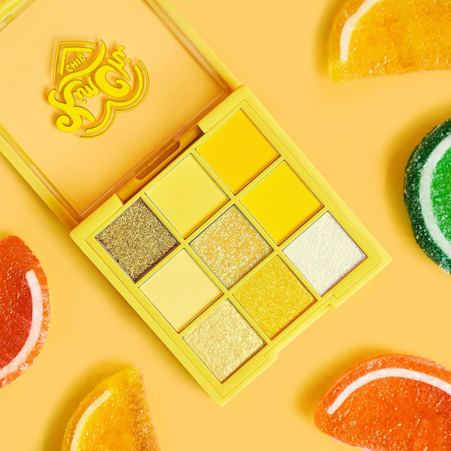 Kimchi Chic Beauty Citrus Queen - 9 Shades in 1 Makeup Palette - 02 LEMON
