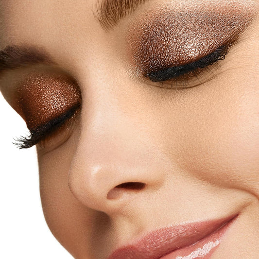 PUPA Milano Vamp! Extreme Eyeshadow 002 Extreme Copper - Creamy Powder Shadow With Intense, Metallic Finish - Create Stunning, Smokey, Shimmer Eye Looks - Blendable, High Pigment Formula - 0.088 oz