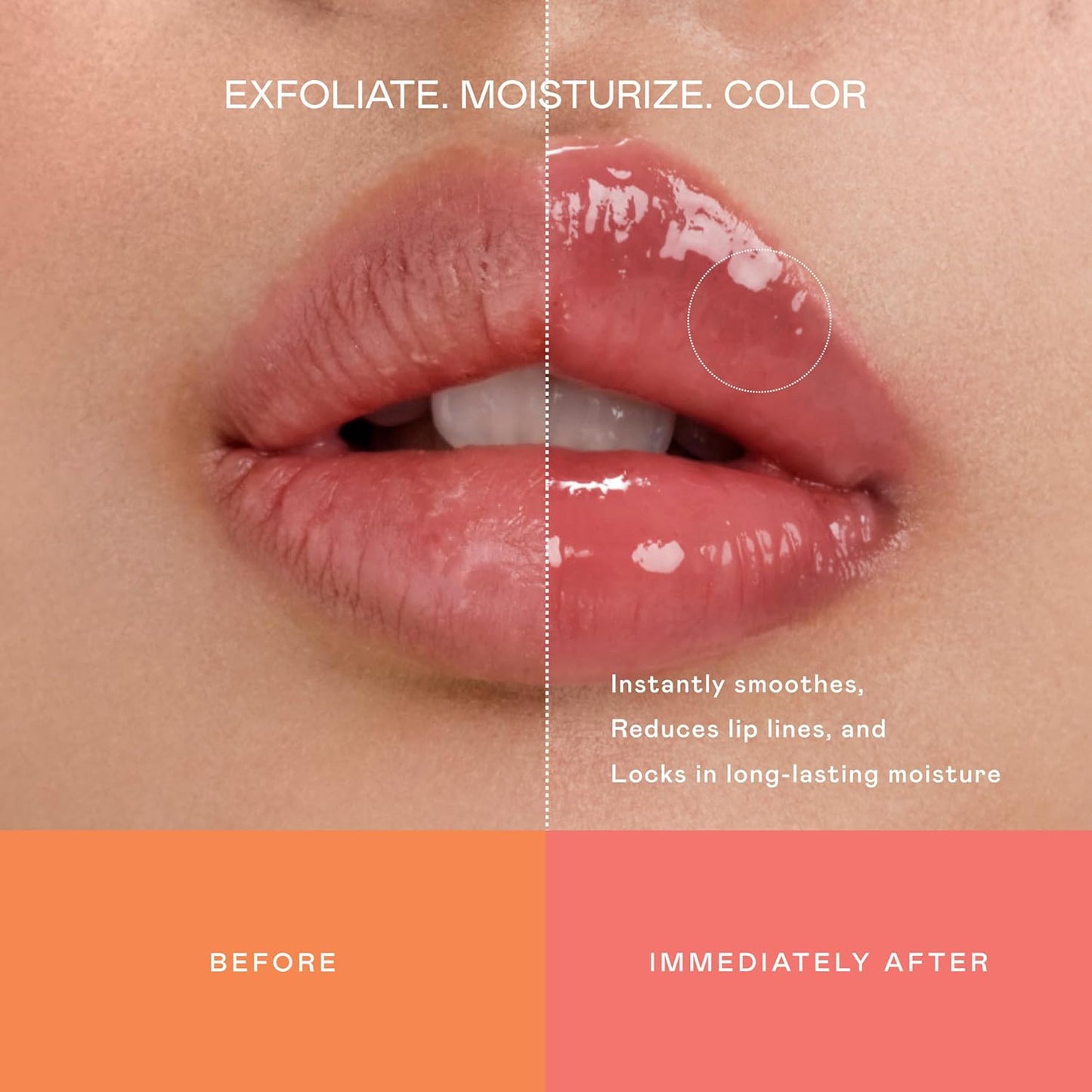 EADEM Le Chouchou Lip Softening Balm, Lip Gloss for Women, Lip Plumper & Lip Mask, Overnight Hydrating & Moisturizing Luxury Lip Balm, 0.5 oz, Butter Mochi