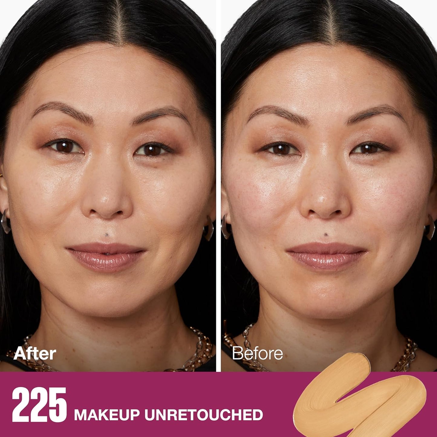 Maybelline Instant Age Rewind Eraser Foundation with SPF 20 and Moisturizing ProVitamin B5, 225, 1 Count