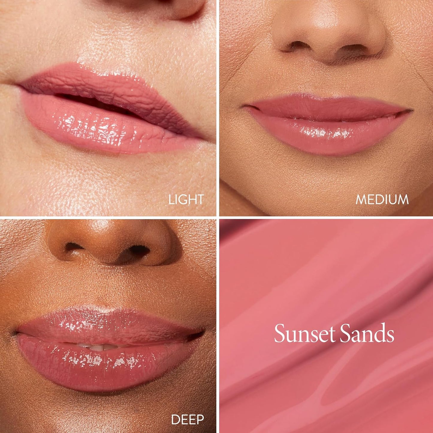 LAURA GELLER NEW YORK Shine-n-Shield Lip Balm SPF 15, Sunset Sands - Nourishes, Hydrates & Protects Lips