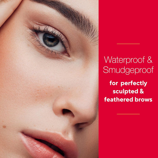 Mirabella Ultra Fine Brow Pencil, Anti-Chip Waterproof Eyebrow Pencil - Smudgeproof, Blendable & Retractable Eyebrow Pencil to Define and Fill In Brows Naturally - Light