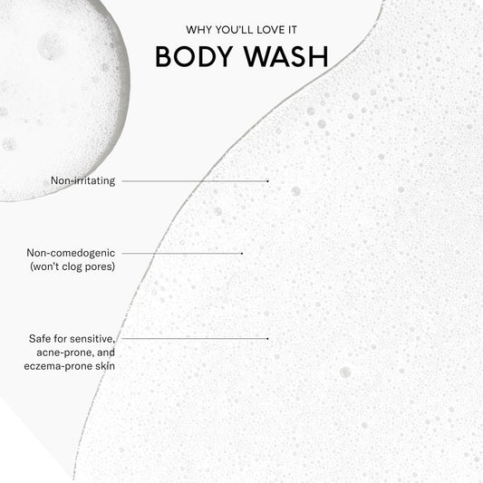 SEEN Body Wash Eco-Refill, Fragrance Free - Non-Comedogenic & Non-Irritating Body Wash- Dermatologist-Developed - Safe for Sensitive, Eczema & Acne Prone Skin