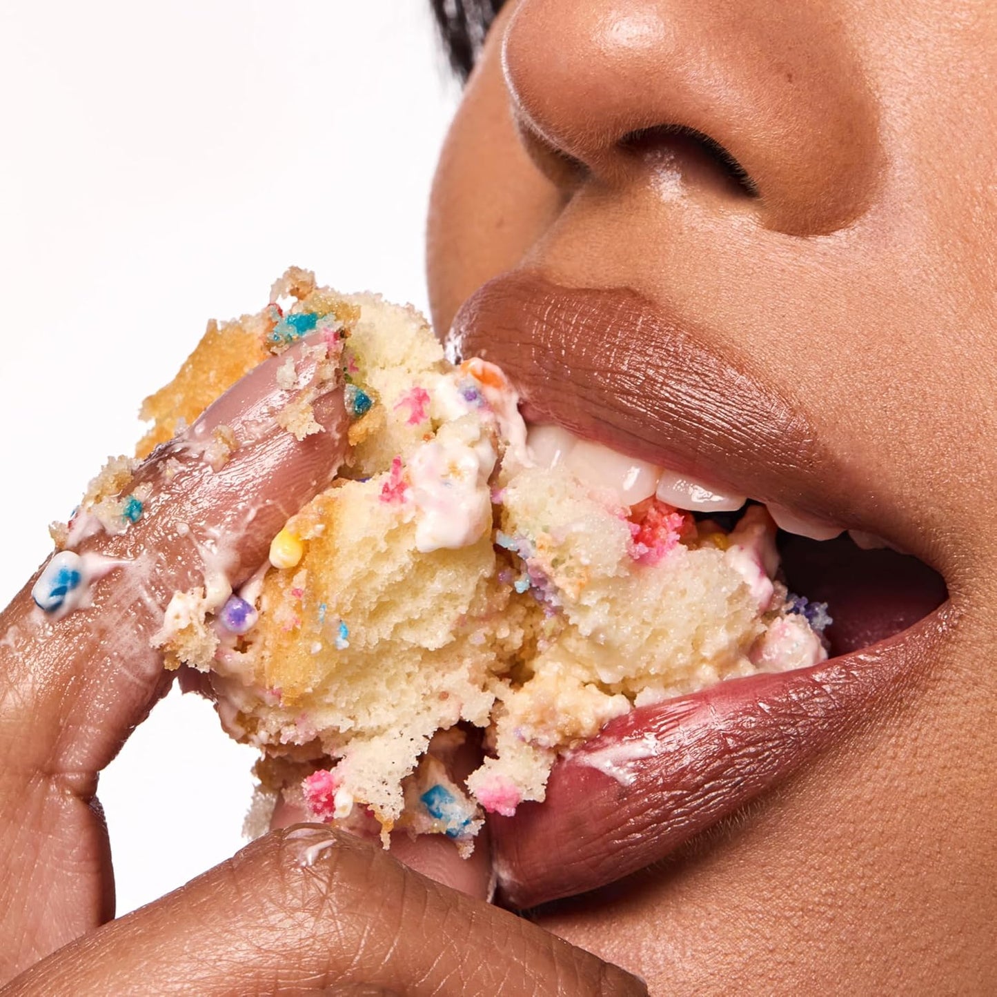 Space Camp Wellness Jumbo Lip Balm - Birthday Pack Variety Flavored Balm (Birthday Cake, Salted Caramel, Strawberry Frosting) - 3 Pack