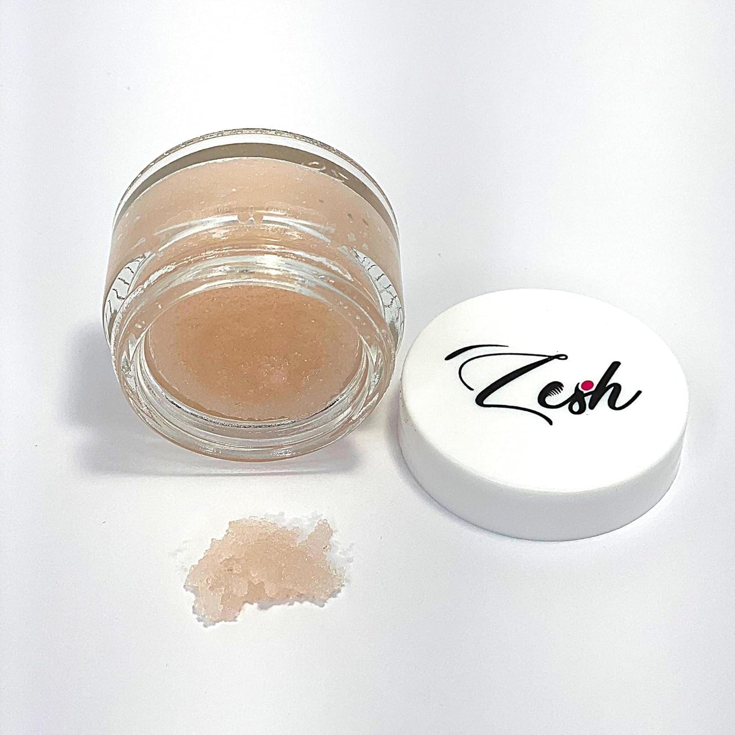 Organic Lip Scrub - Enriched with Organic Coconut Oil, Shea Butter, Avocado Oil, Jojoba Oil, and Vitamin E, Exfoliates and Hydrates Dry or Chapped Lips, Made in Canada, 70g