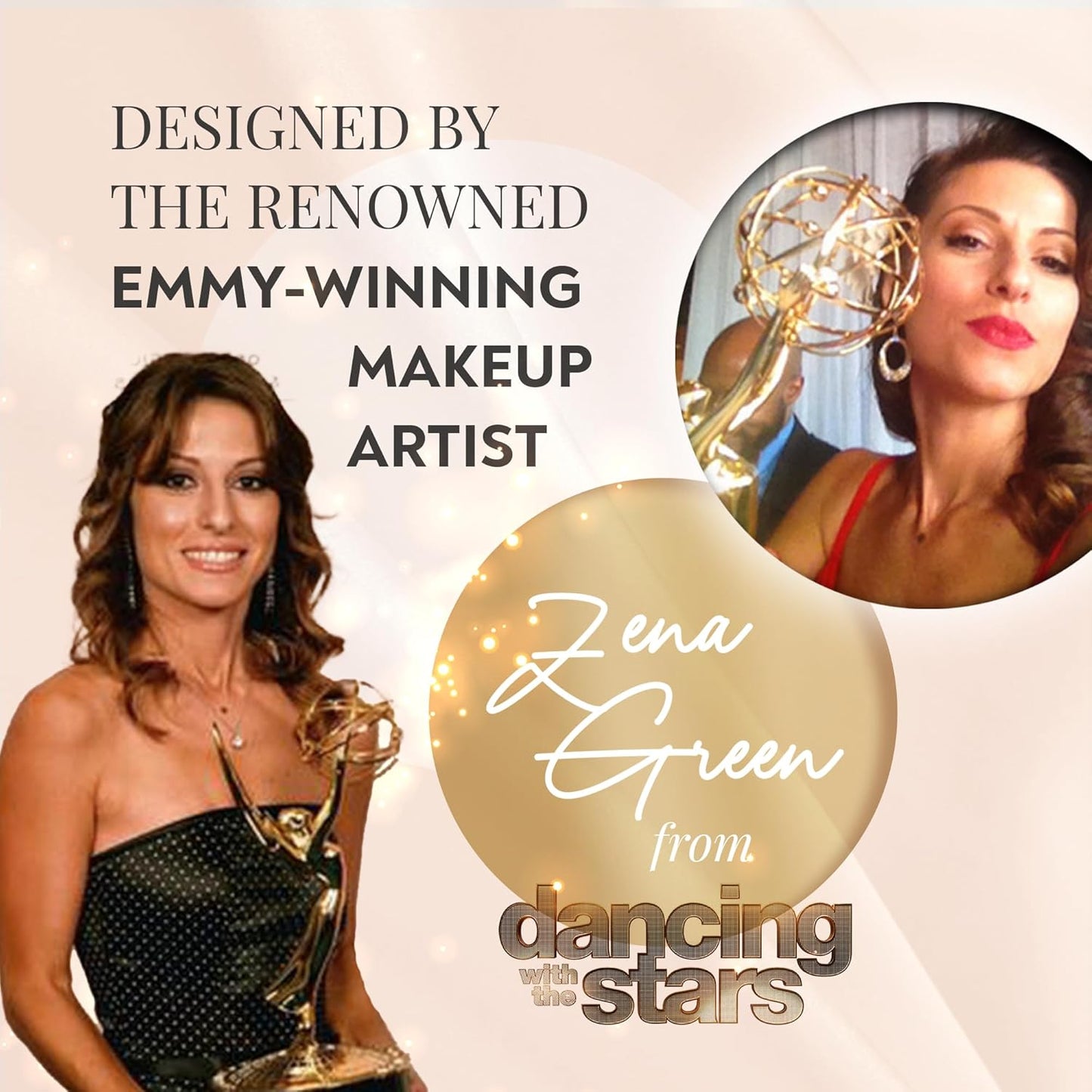 Small Magnetic Makeup Palette, Empty Magnetic Palette, Universal Magnet makeup palette for Eyeshadows, Powders, Customizable Beauty Organizer with Clear Window