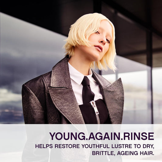KEVIN.MURPHY YOUNG.AGAIN.RINSE - Moisturising Anti-Ageing Conditioner - For Ageing, Dry, Damaged & Brittle Hair - Hair Repair - With Amino Acids - Sulphate & Paraben Free - 1 L / 33.8 fl oz