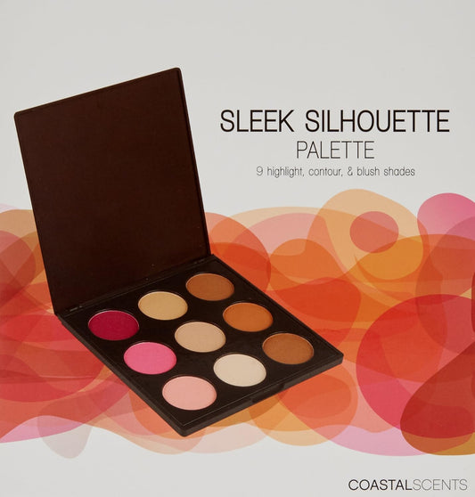Coastal Scents Sleek Silhouette Palette, 7.17 Ounce