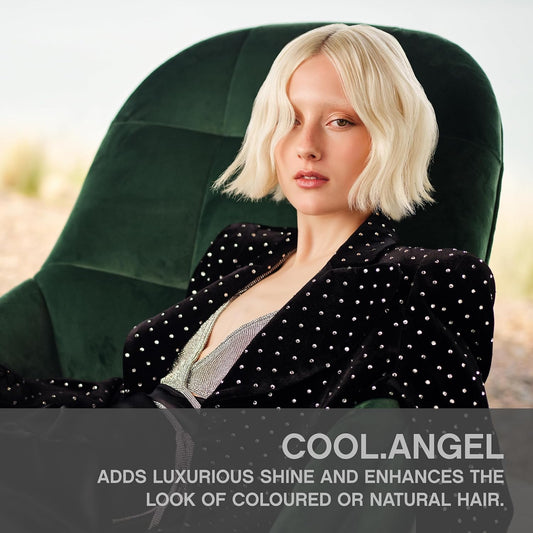 KEVIN.MURPHY COOL.ANGEL - Cool Ash Colour Enhancing Shine Treatment - Thickening Spray - For Blonde, Brown & Grey Colour Hair - Paraben Free Hair Care - 1000 mL / 33.8 fl oz