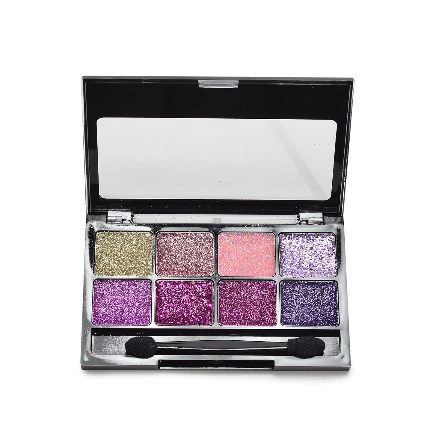BYS Glitter Gel Makeup Palette 8 shades - Fairy Dust, Suitable for all area of the face