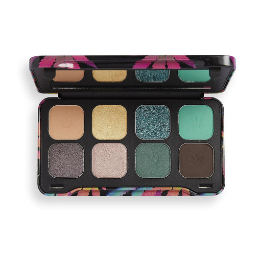 Makeup Revolution, Forever Flawless Dynamic, Eyeshadow Palette, Chilled, 8 Shades, 8g