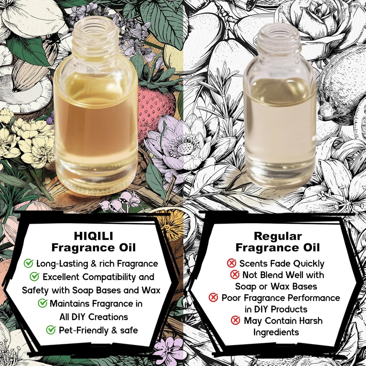 HIQILI Magic Mirror Fragrance Oil for Soap, Inspired by A.Su Ana-Sui, Candle, Women's Perfume Making, Floral Fruity Scents for Essential Oil Diffuser - 1Fl Oz