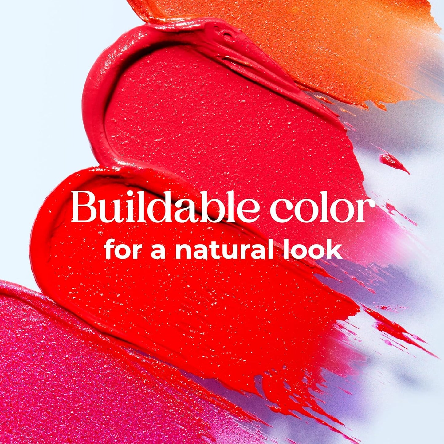 Tinted Lip Balm. Moisturizing Sheer, Buildable Lip Color with Hyaluronic Acid, Vitamin E and Rich Oil, Perfect Revitalizer for Chapped Lips. Beauty Plumper Moisturizer 0.21oz- Orchid