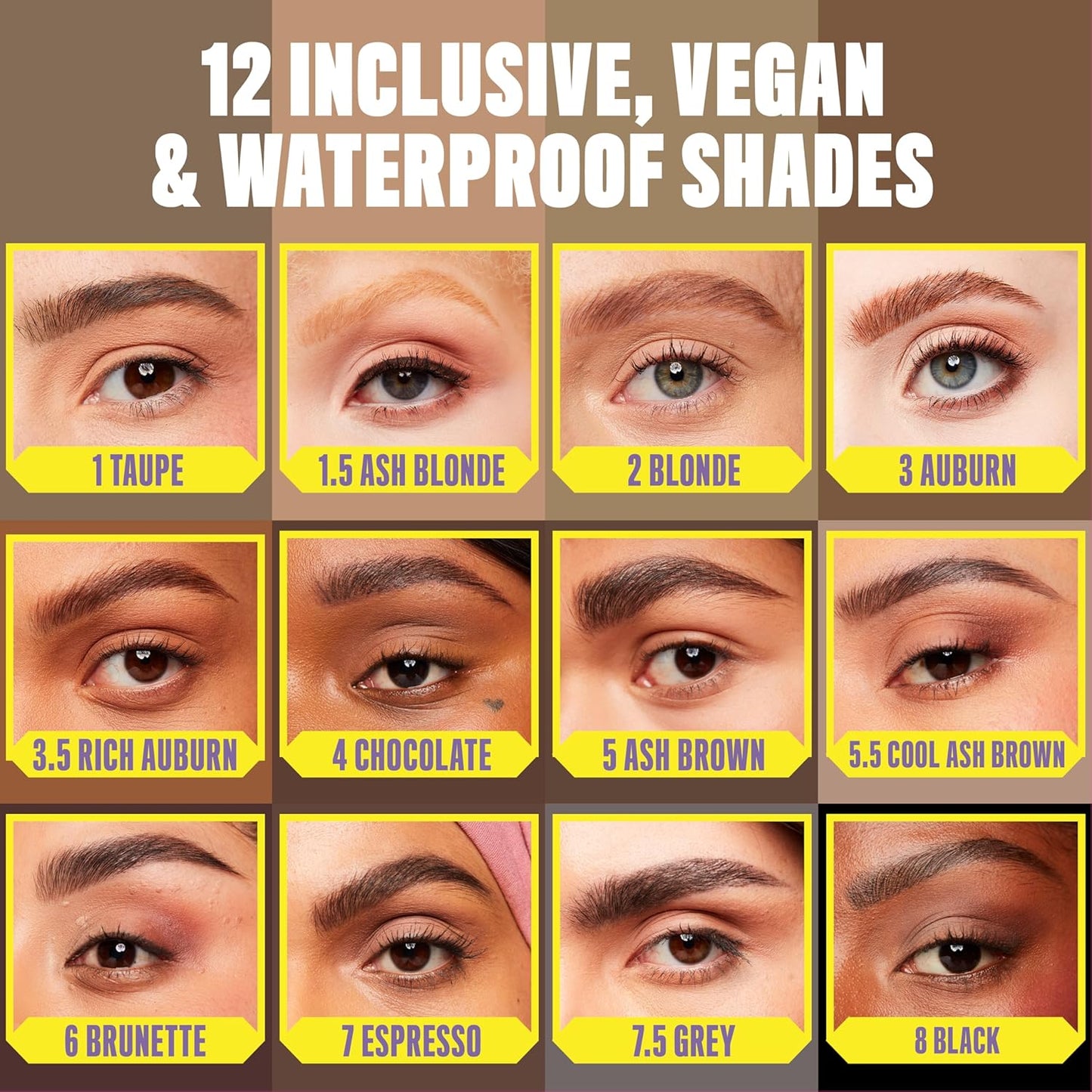 NYX PROFESSIONAL MAKEUP Micro Brow Pencil, Precise Eyebrow Pencil - Chocolate