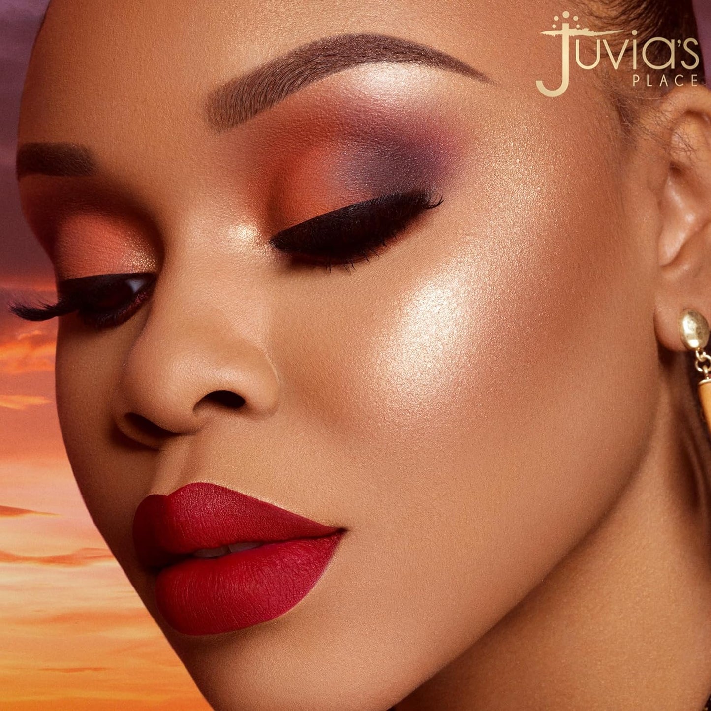 Juvia's Place Warrior 2 Eyeshadow Palette - Professional Eye Makeup, Pigmented Eyeshadow Palette, Makeup Palette for Eye Color & Shine, Pressed Eyeshadow Cosmetics