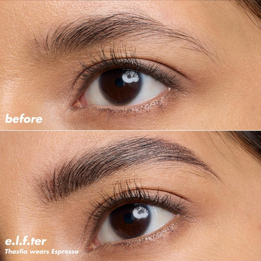 e.l.f. Holy Strokes Micro-Fine Brow Pen, Liquid Waterproof Eyebrow Makeup For Detailing & Adding Dimension, Vegan & Cruelty-Free, Blonde