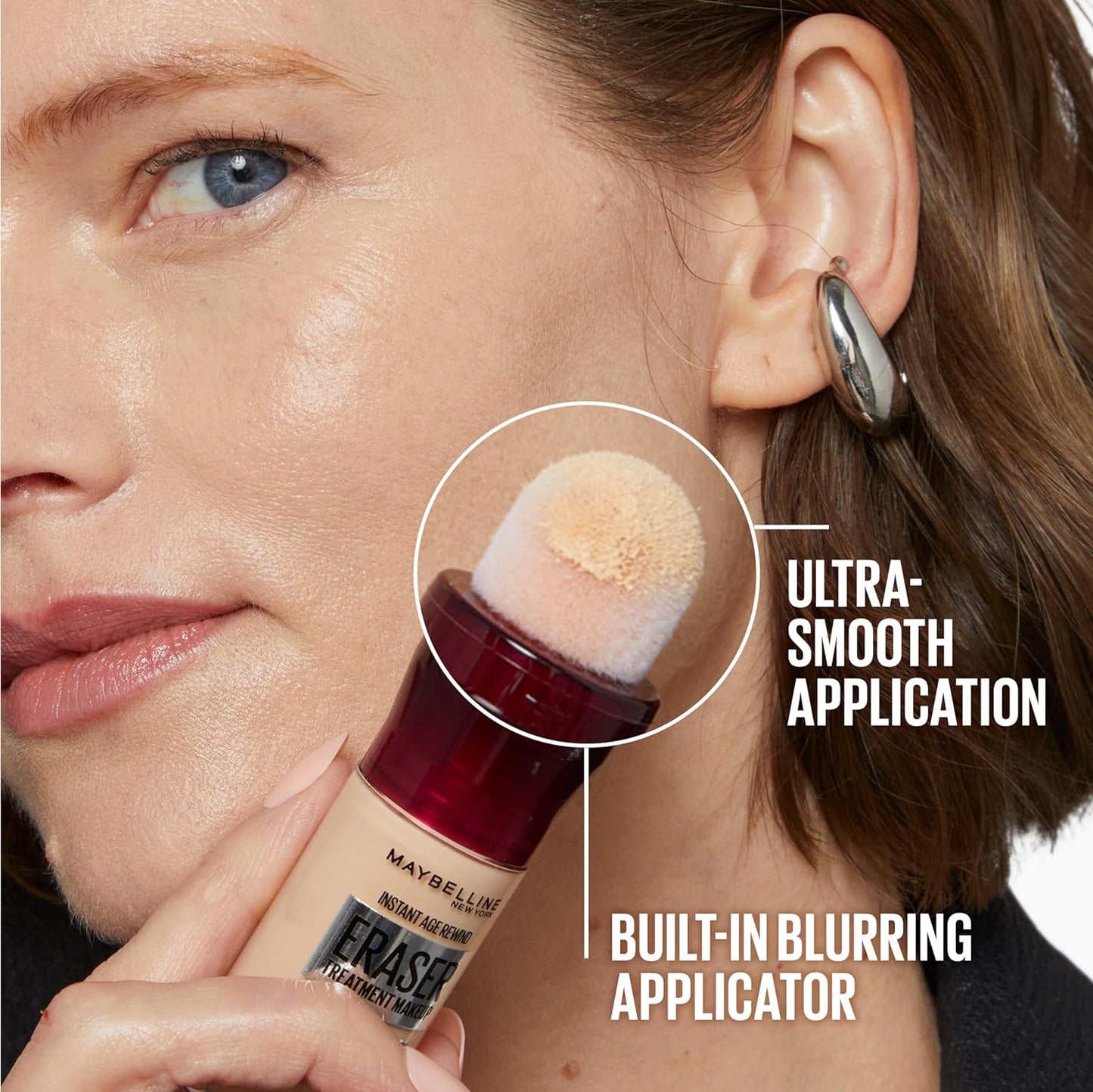 Maybelline Instant Age Rewind Eraser Foundation with SPF 20 and Moisturizing ProVitamin B5, 225, 1 Count