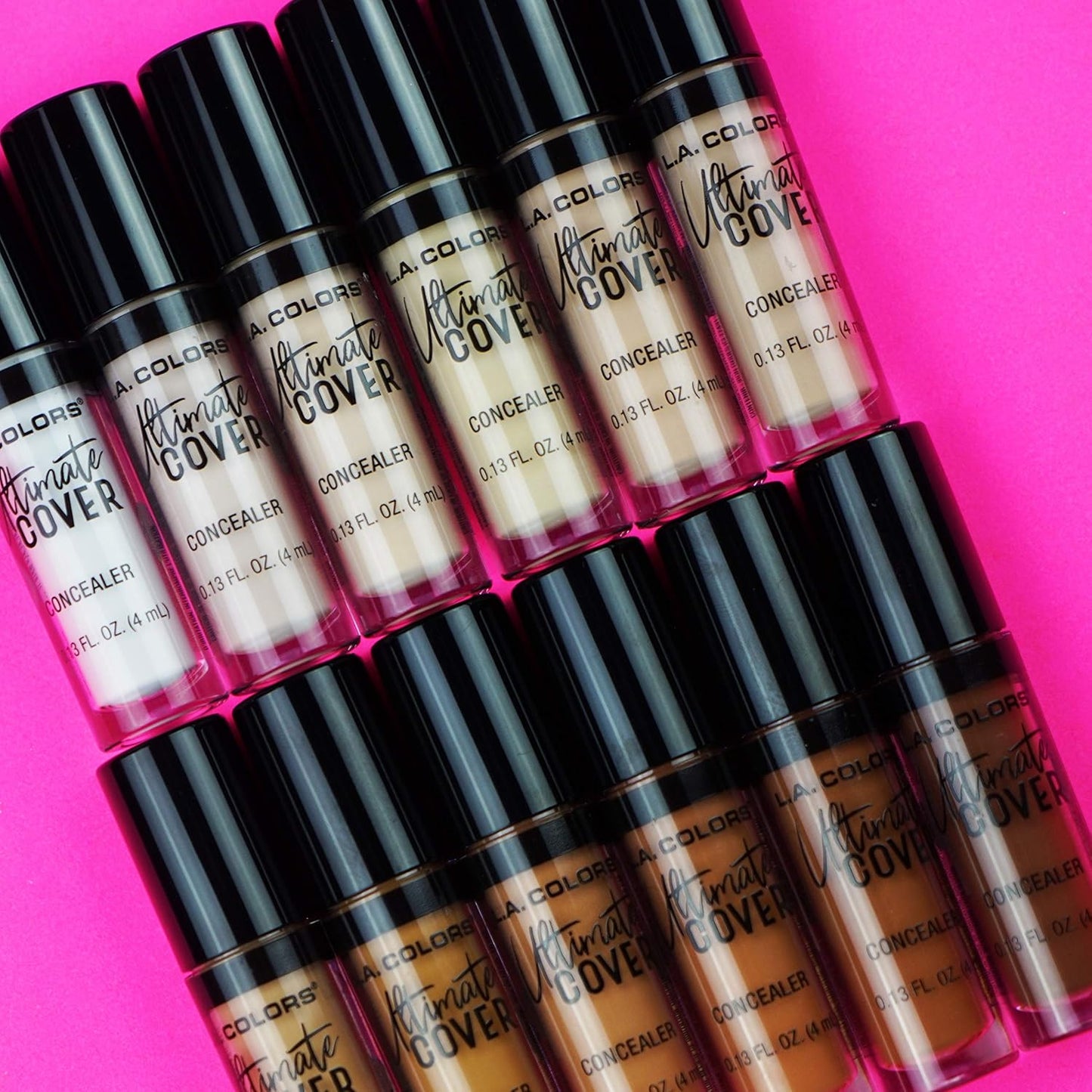 L.A. COLORS Ultimate Cover Concealer- Wheat, 0.13 Fl Oz