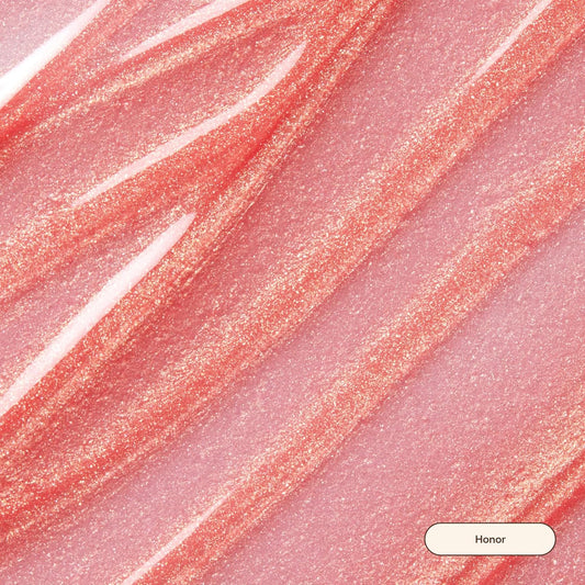 Live Tinted Huegloss High-Shine Lip Gloss - Hydrating, Non-Sticky, Moisturizing Lip Gloss with Hyaluronic Acid, Coconut Oil, and Shea Butter For a Soft Barrier & Seals in Moisture - Soft Shimmary Pink