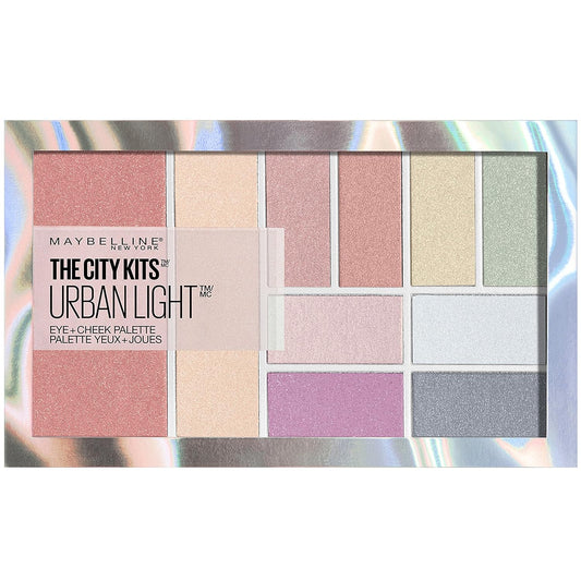 Maybelline New York The City Kits All-in-One Eye & Cheek Palette, Urban Light, 0.42 oz.